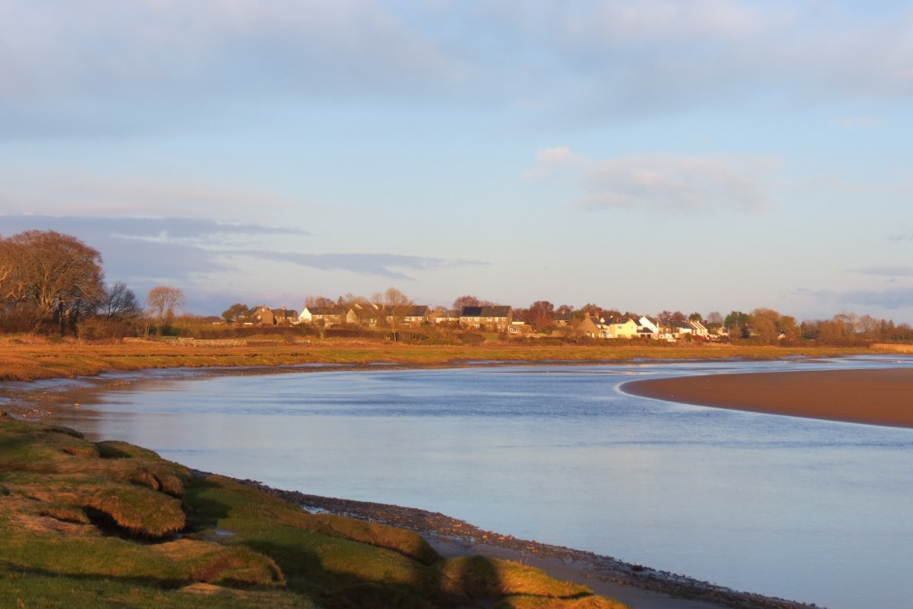 Anthorn and the estuary of the River Wampool